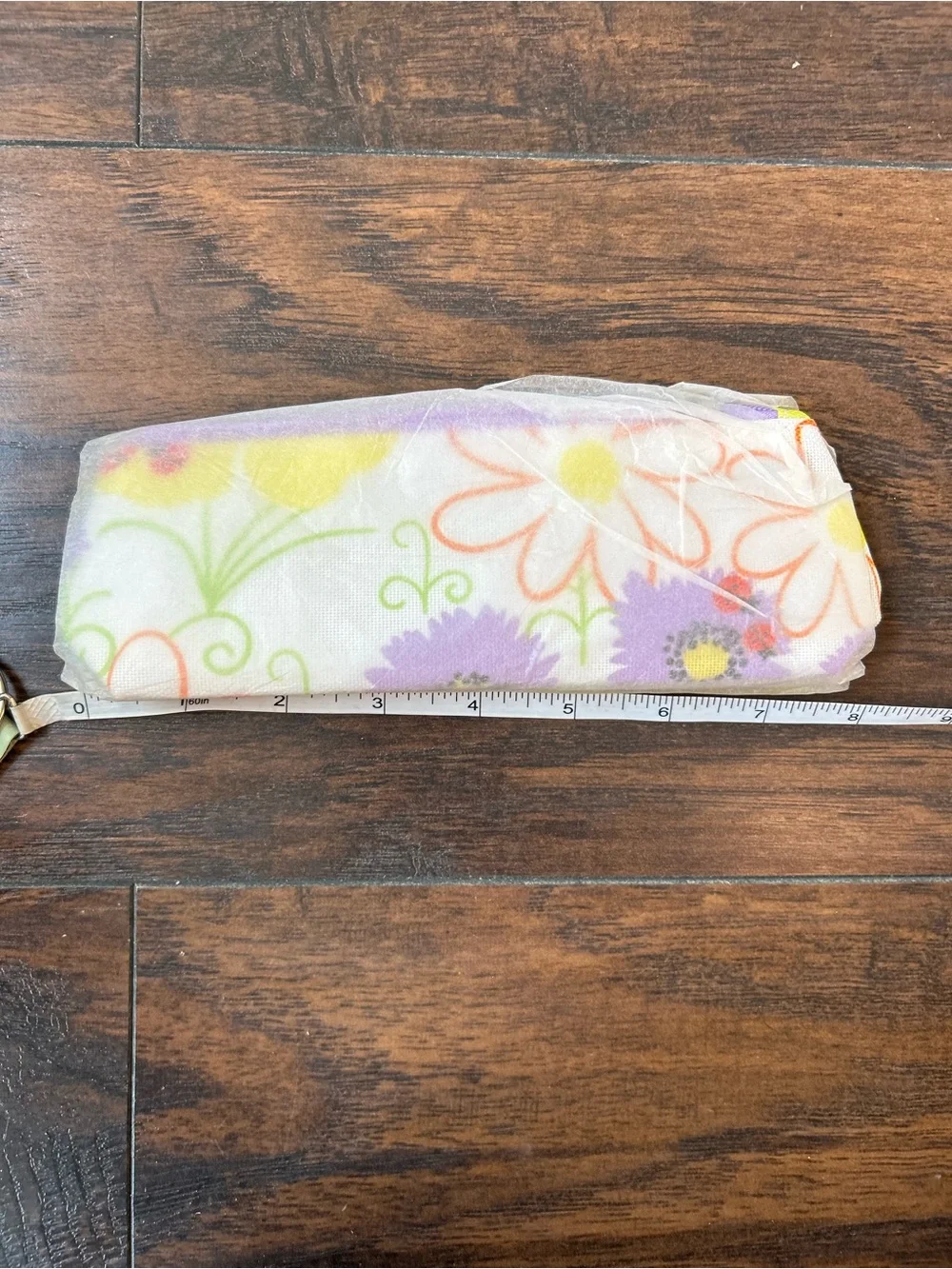 Clinique, Makeup Bag Set Floral Yellow & Purple Cosmetic Pouch Set